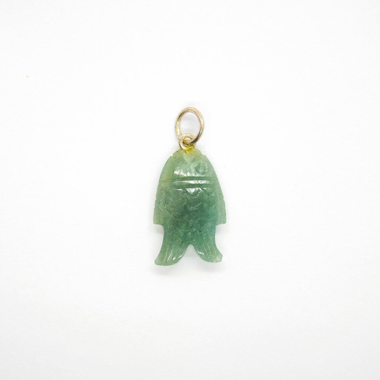 Amazonite Big Fish Pendant - Atelier Asali