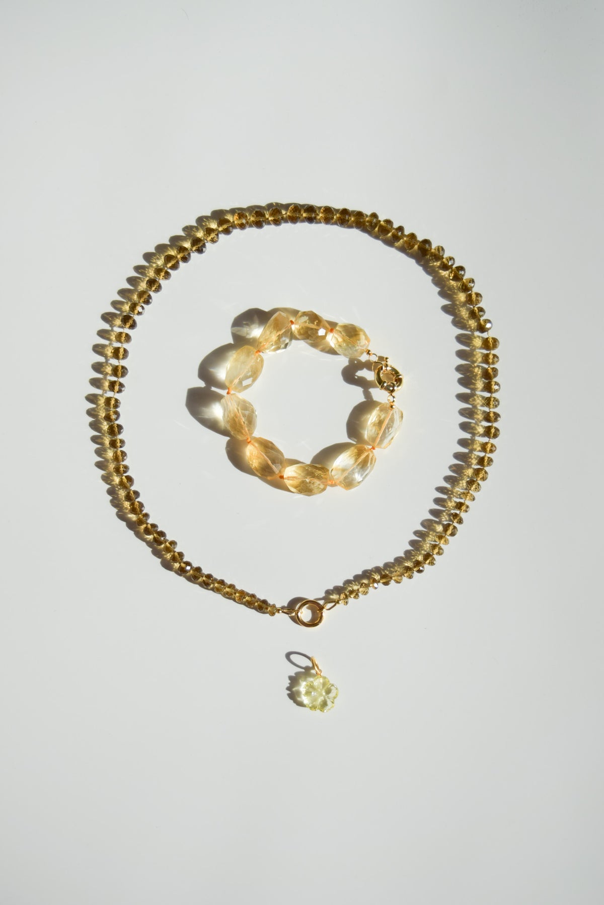 Strata — Citrine Bracelet