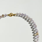 Ametrine Facetted Ball Neckace