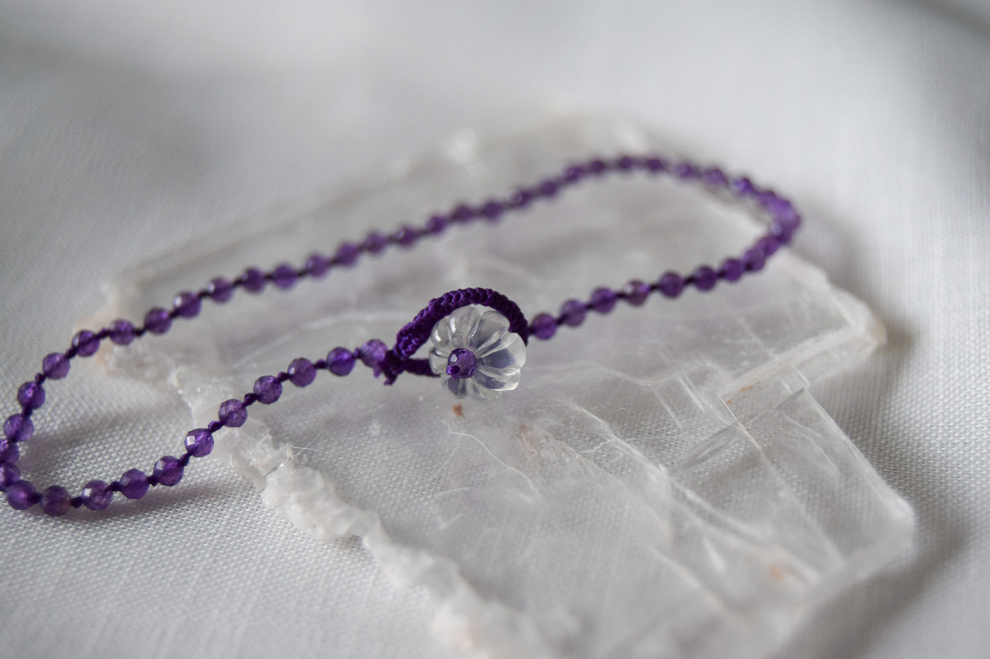 Aquarius Amethyst Bracelet