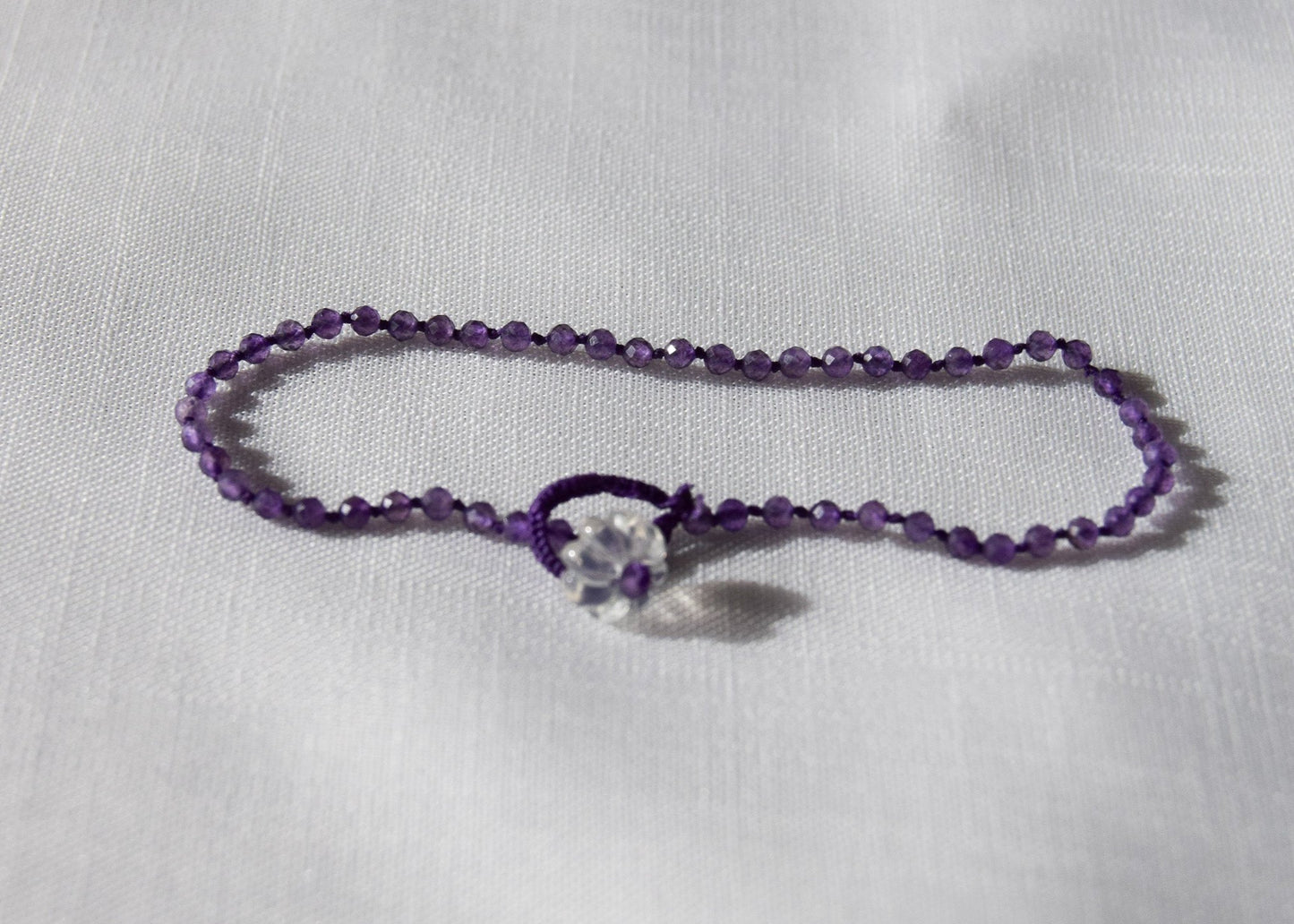 Aquarius Amethyst Bracelet