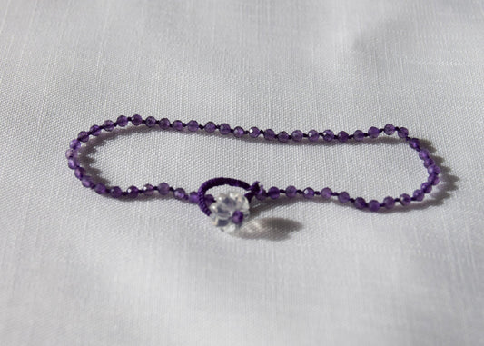 Aquarius Amethyst Bracelet