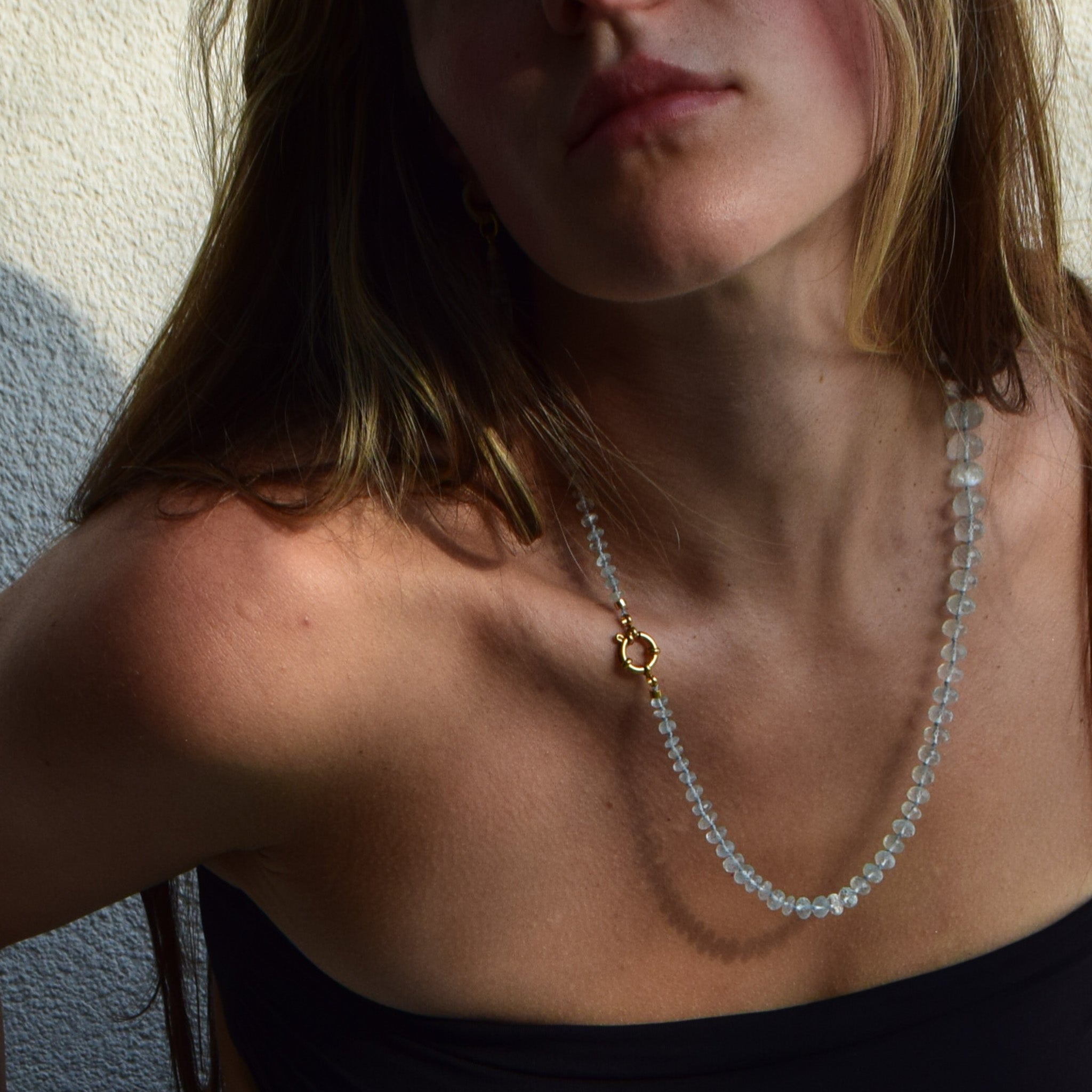 Blue Topaz Necklace