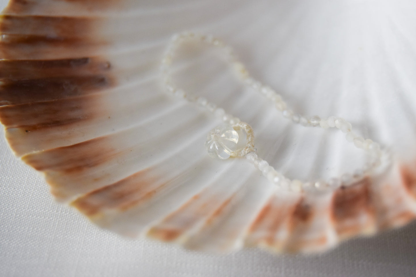 Cancer White Moonstone Bracelet