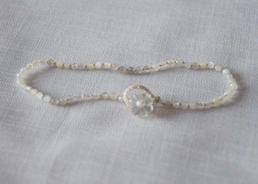 Cancer White Moonstone Bracelet