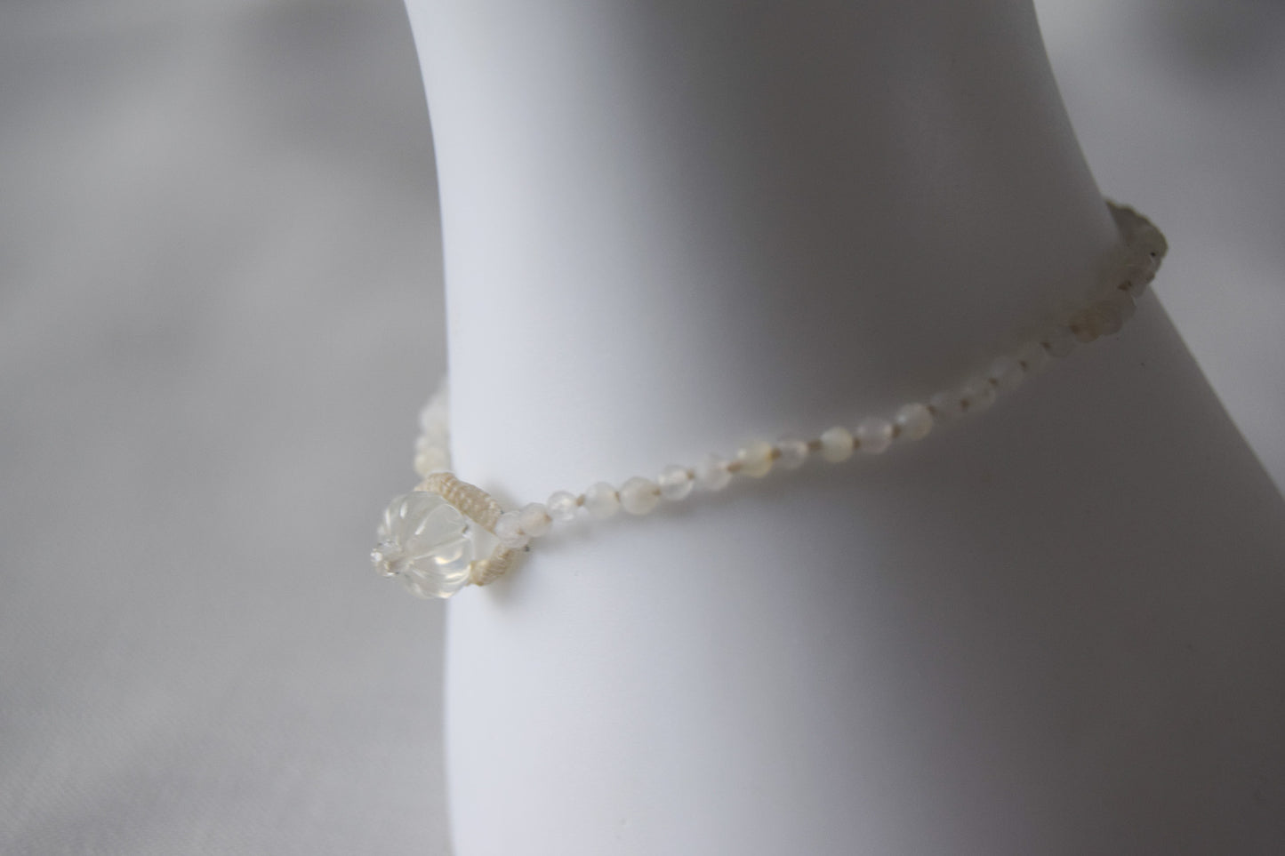 Cancer White Moonstone Bracelet