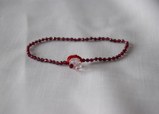 Capricorn Garnet Bracelet