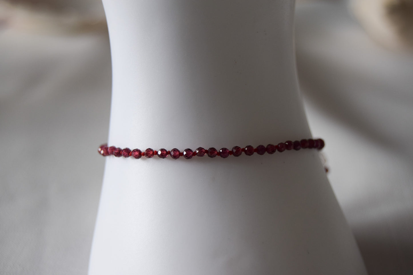 Capricorn Garnet Bracelet