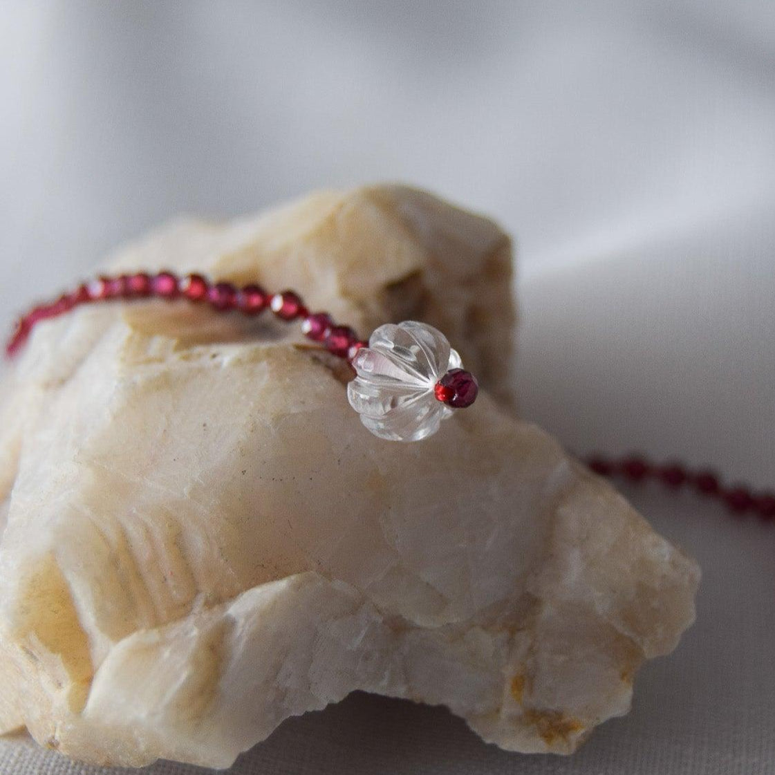 Capricorn Garnet Bracelet - Atelier Asali