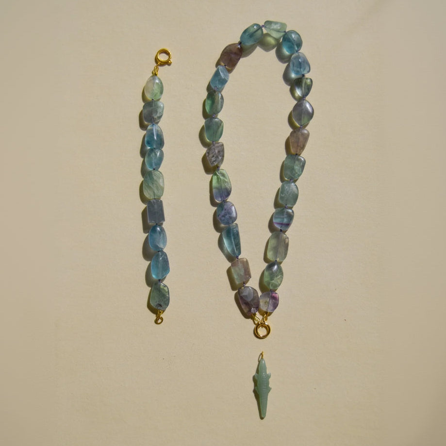 Strata — Fluorite Necklace
