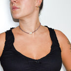 Halo — Sapphire Pearl Choker