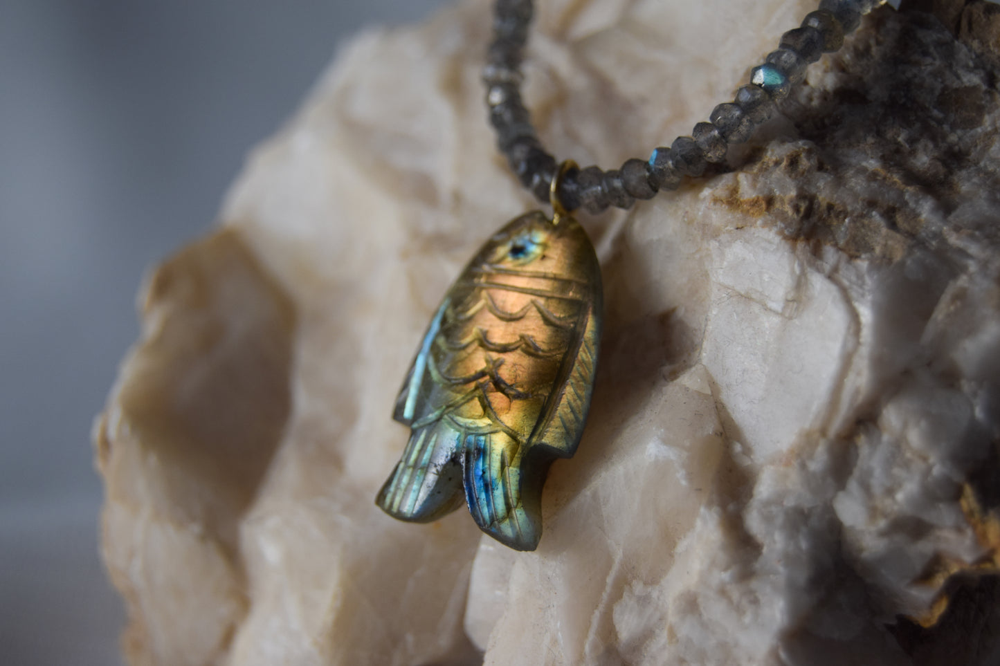 Fish Pendant Necklace