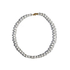 Cubed Clear Quartz Necklace