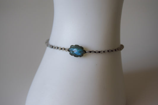 Labradorite Cloud Bracelet