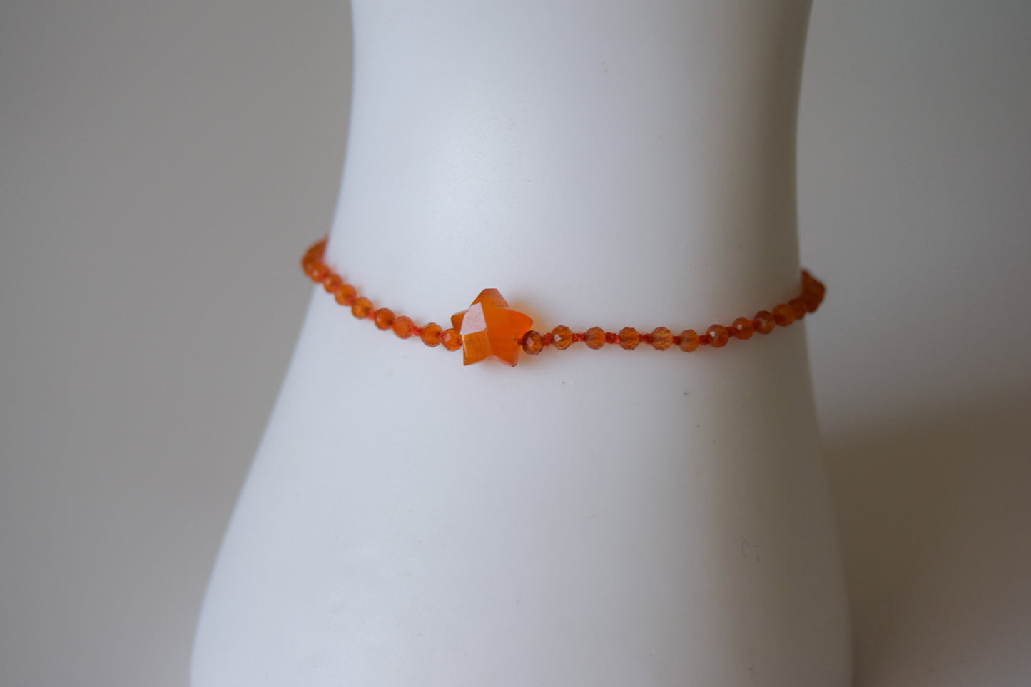 Carnelian Star Bracelet