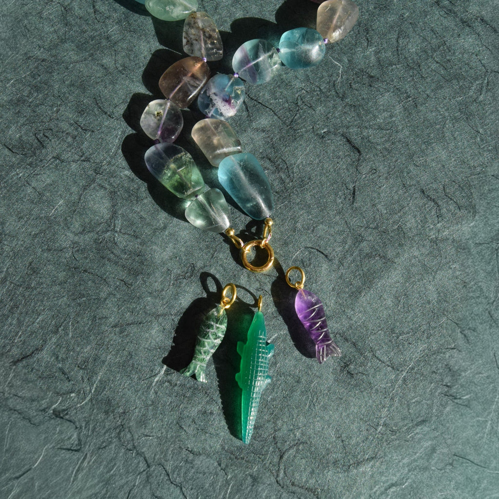 Strata — Fluorite Necklace