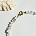 Rough Clear Quartz Necklace