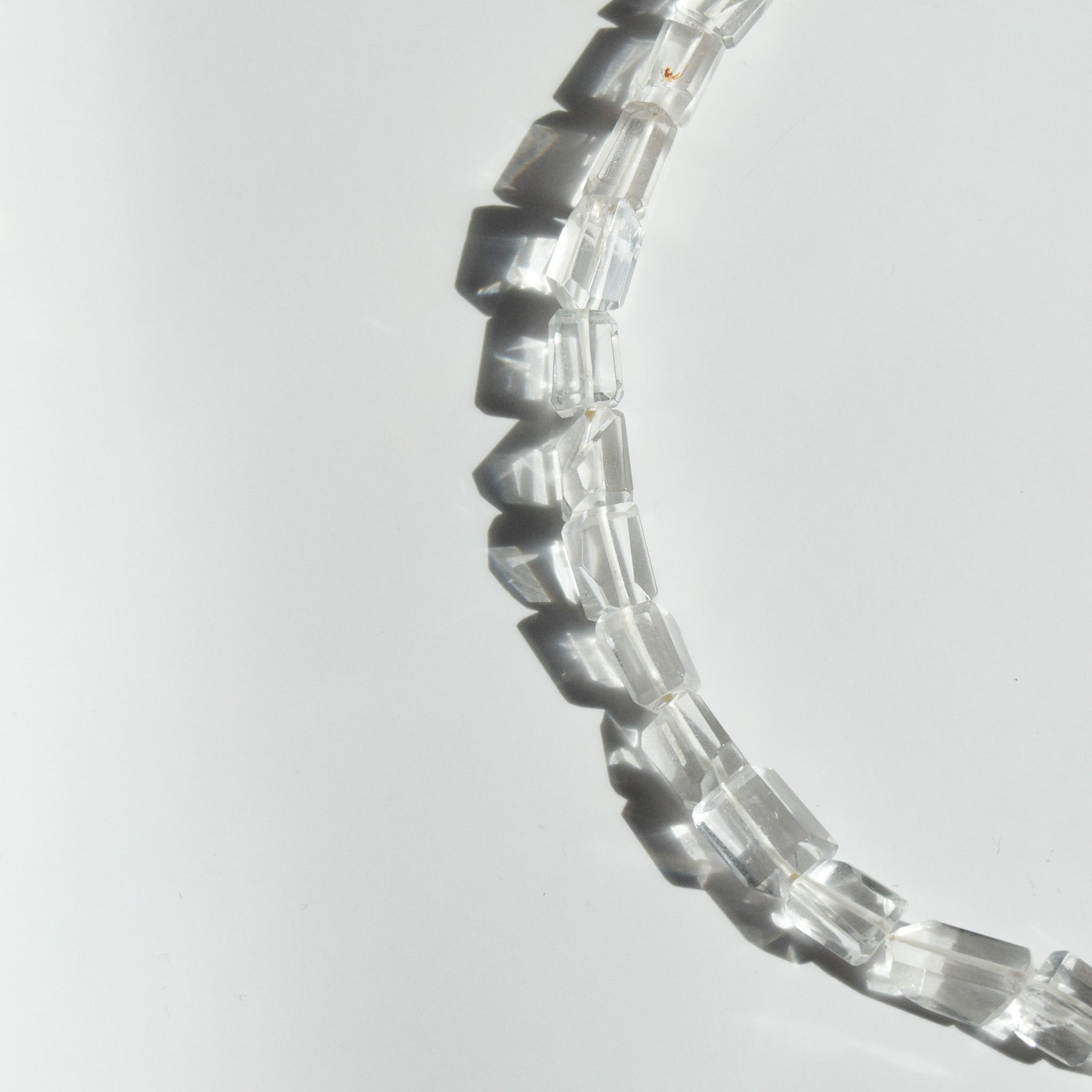 Rough Clear Quartz Necklace