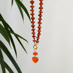 Stacked heart pendant