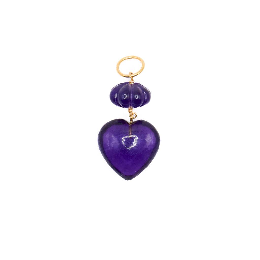 Stacked heart pendant