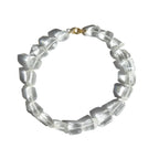 On The Rocks Clear Quartz Necklace