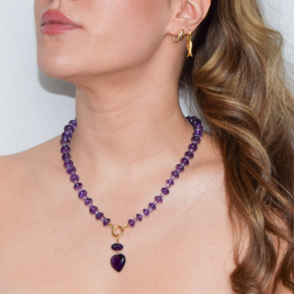 Duality — Amethyst Necklace