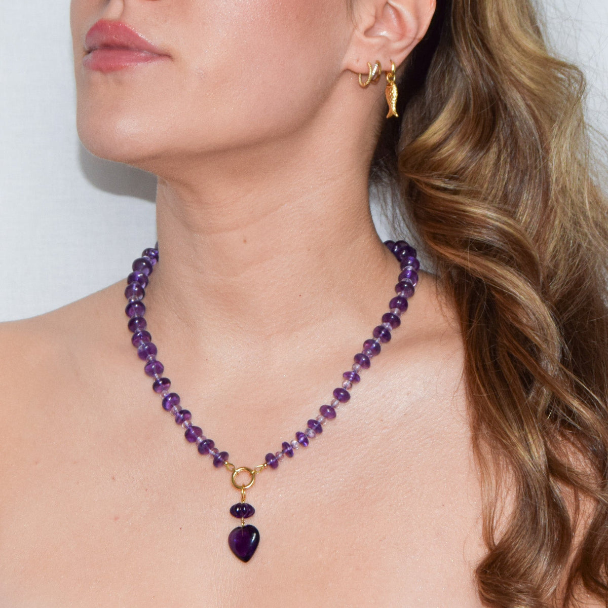 Duality — Amethyst Necklace
