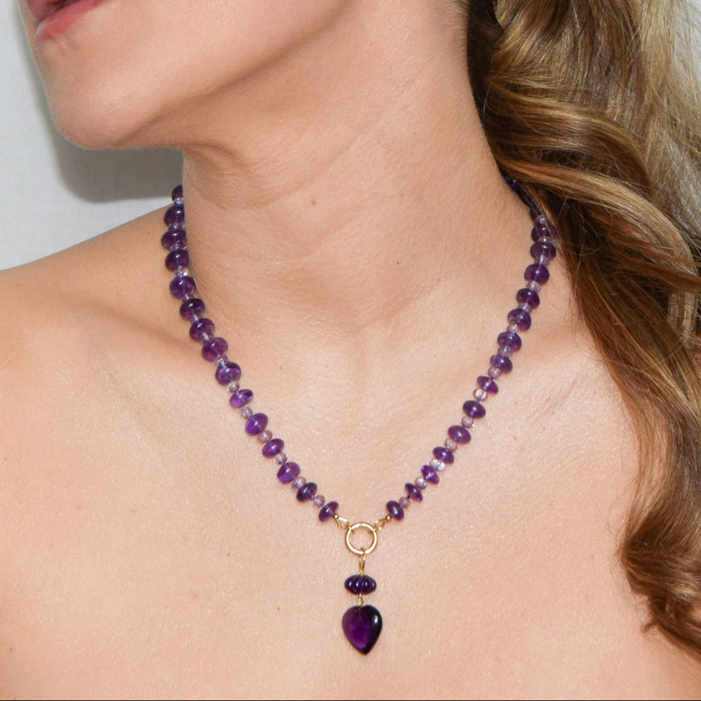 Duality — Amethyst Necklace