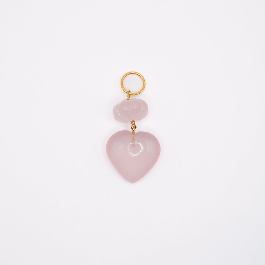 Stacked heart pendant