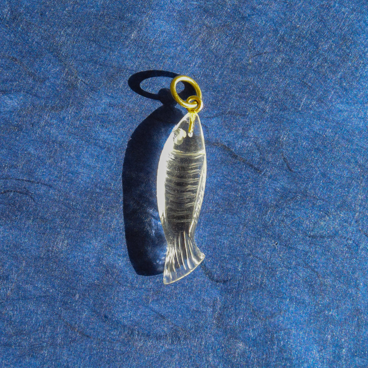 Freeform Fish Pendant
