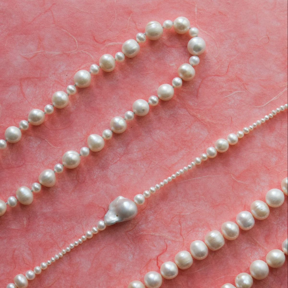 Duality — Pearl Necklace