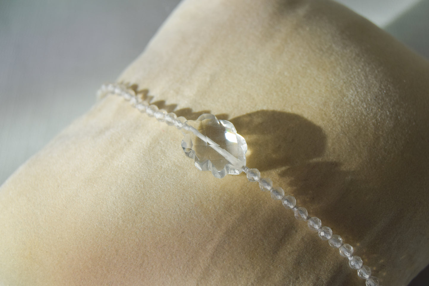 Clear Quartz Cloud Bracelet