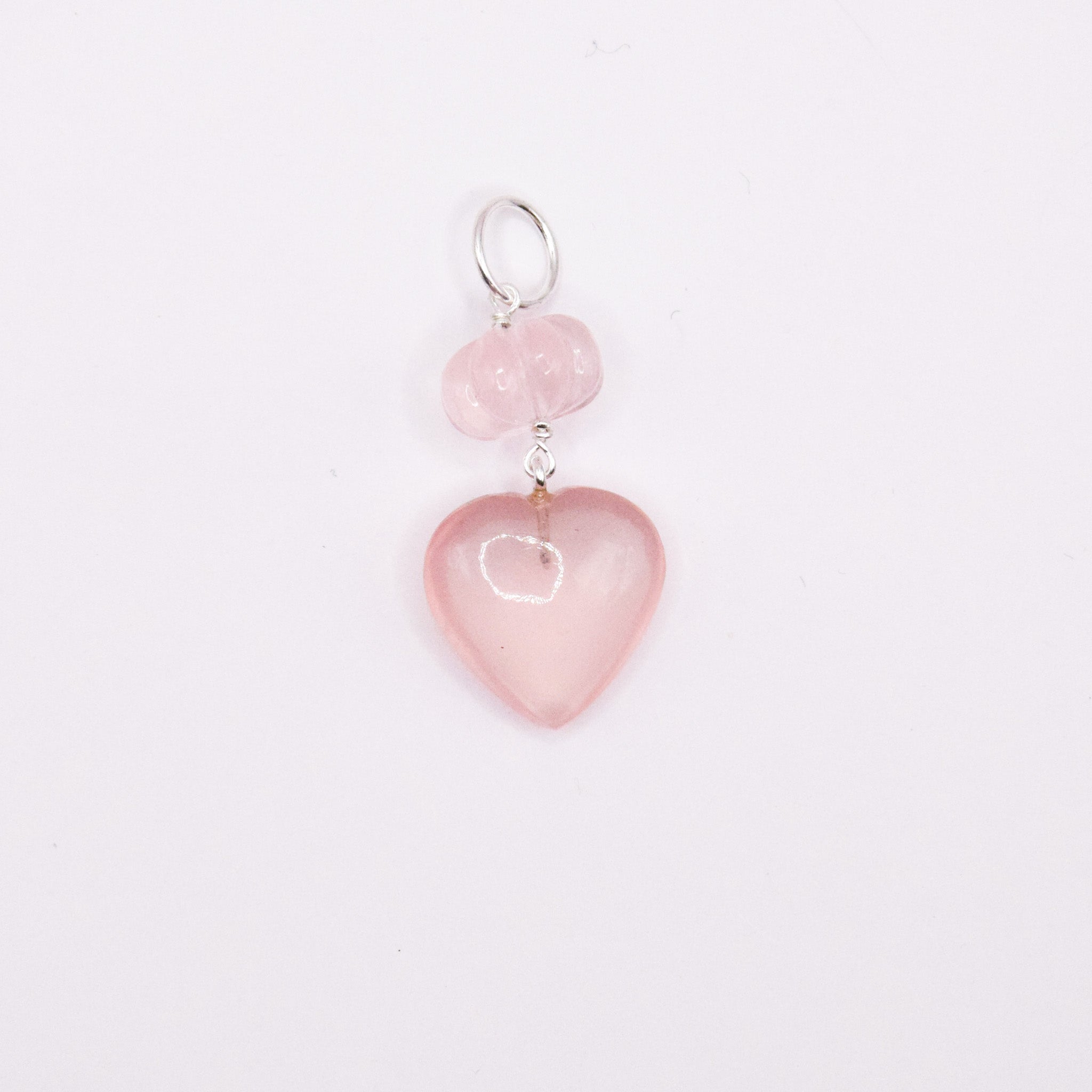 Stacked heart pendant