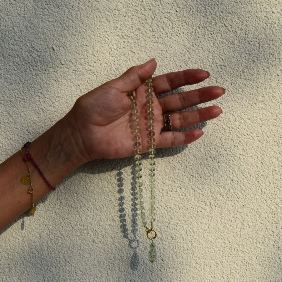 Prasolite Necklace