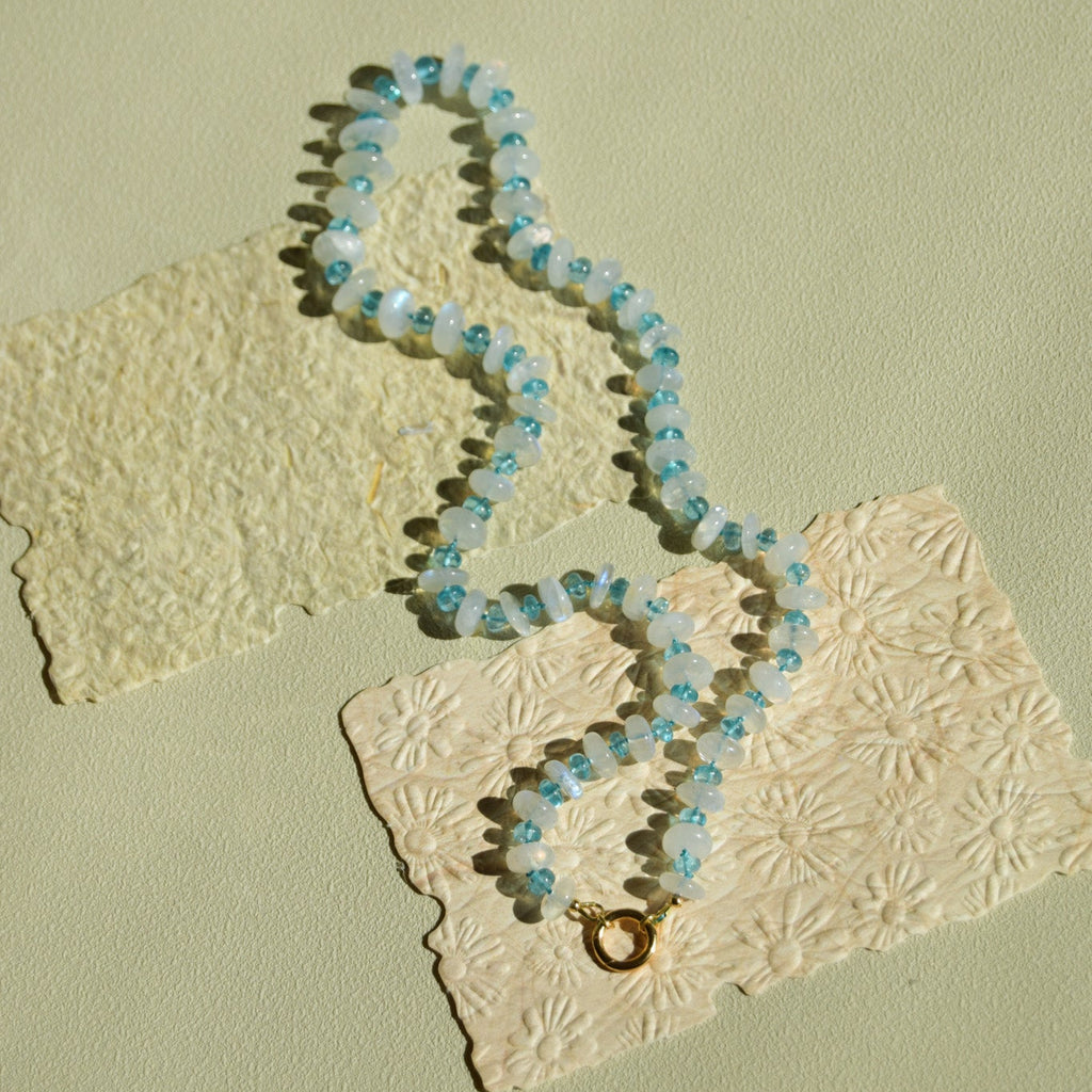 Duality — Moonstone Necklace