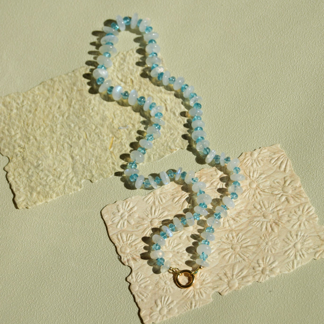 Duality — Moonstone Necklace