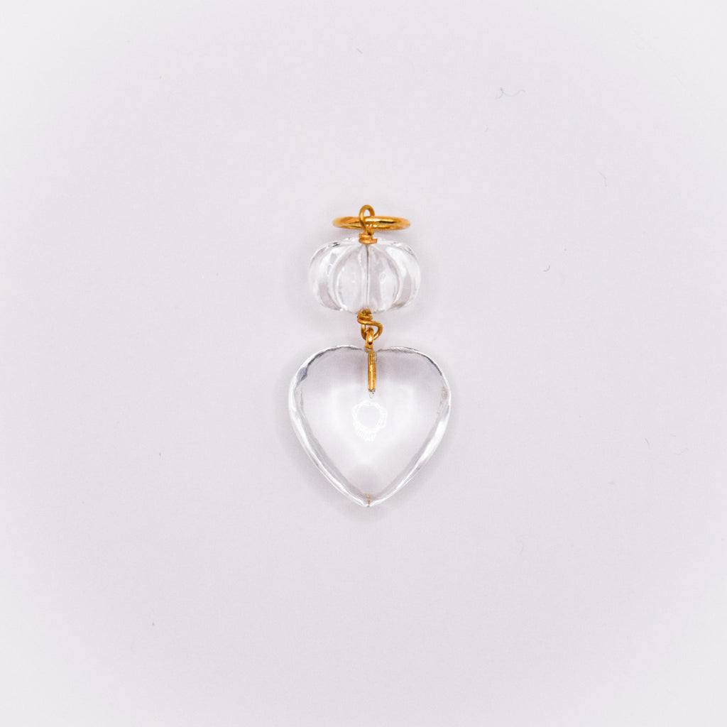 Stacked heart pendant