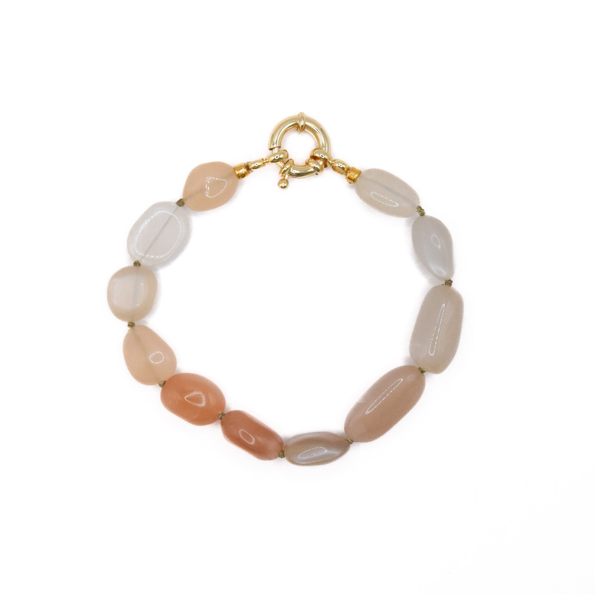 Multi-colored Moonstone Bracelet