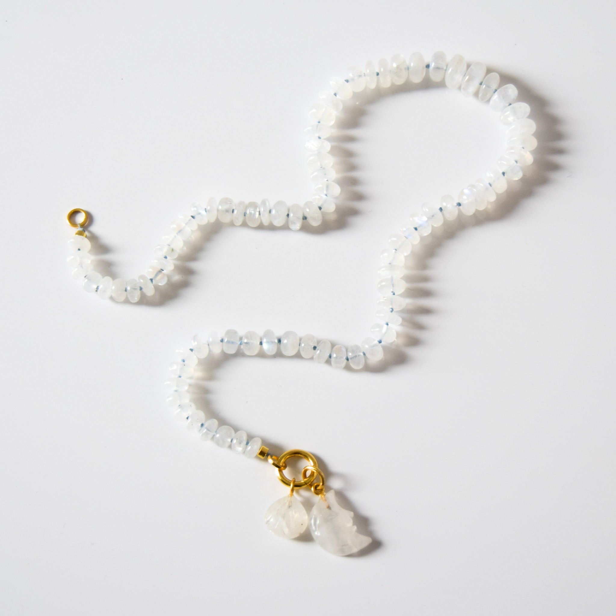 Rainbow Moonstone Necklace