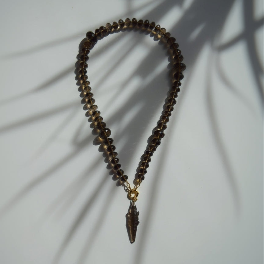 Sonus — Smokey Quartz Necklace