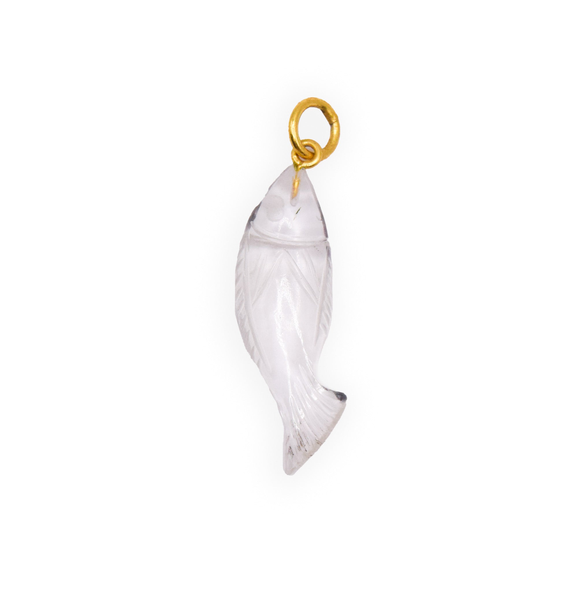 Freeform Fish Pendant