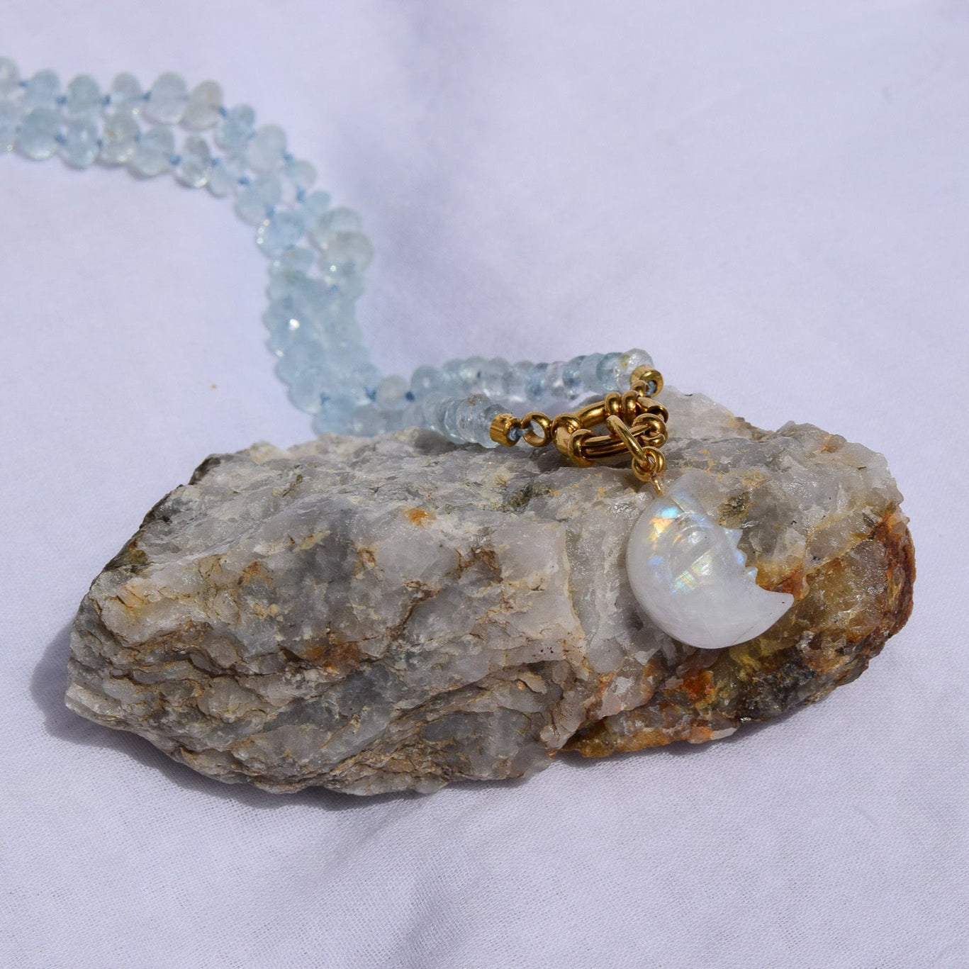 Blue Topaz Necklace