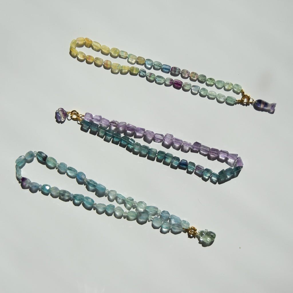 Pulsar — Fluorite Necklace