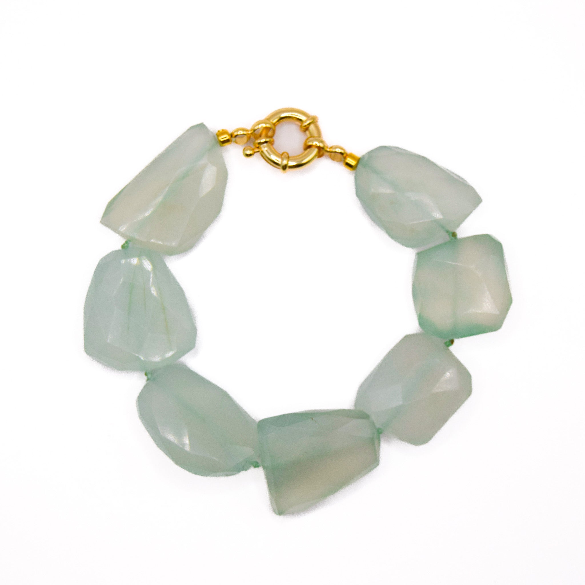 Blue Chalcedony Bracelet