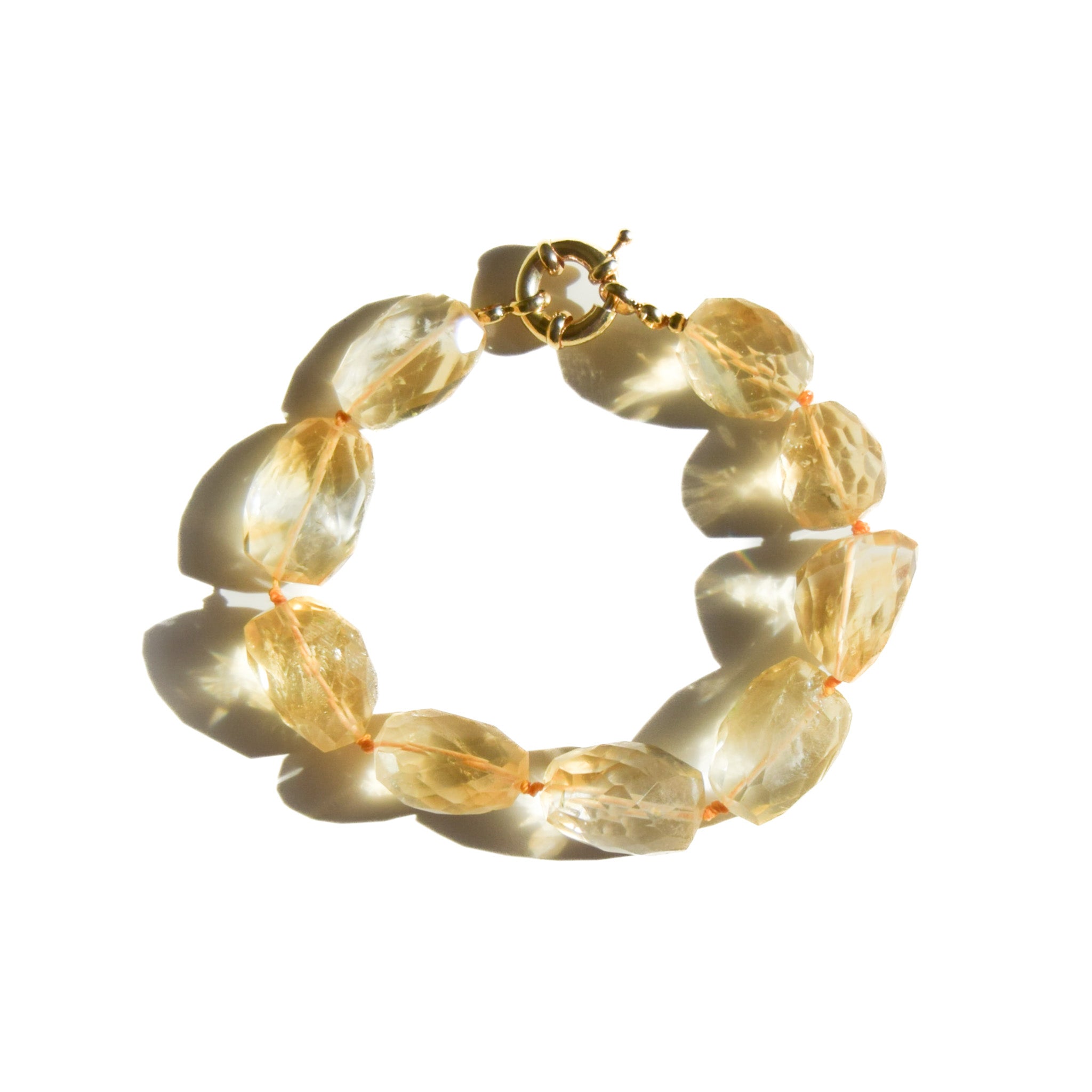 Strata — Citrine Bracelet