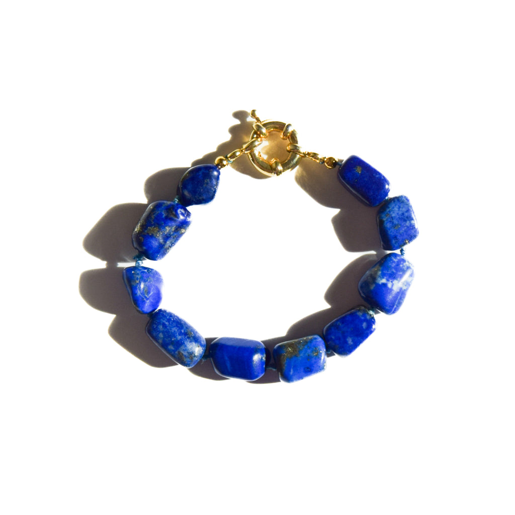 Strata — Lapis Lazuli Bracelet