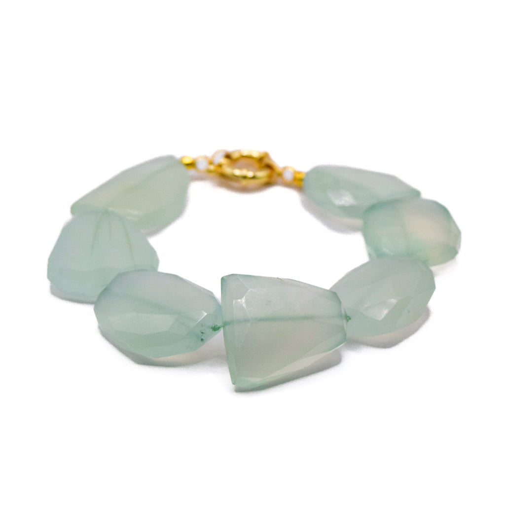 Blue Chalcedony Bracelet