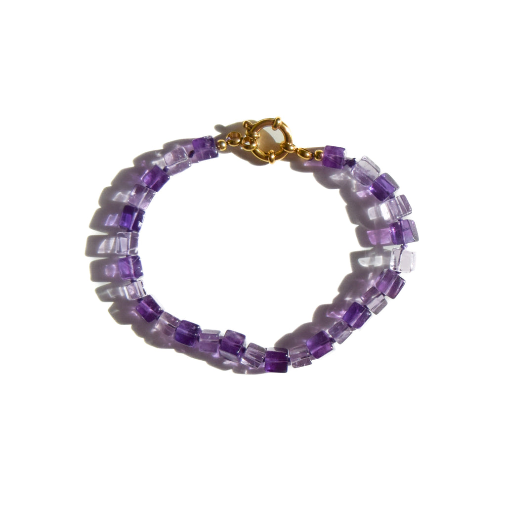 Duality — Amethyst Bracelet