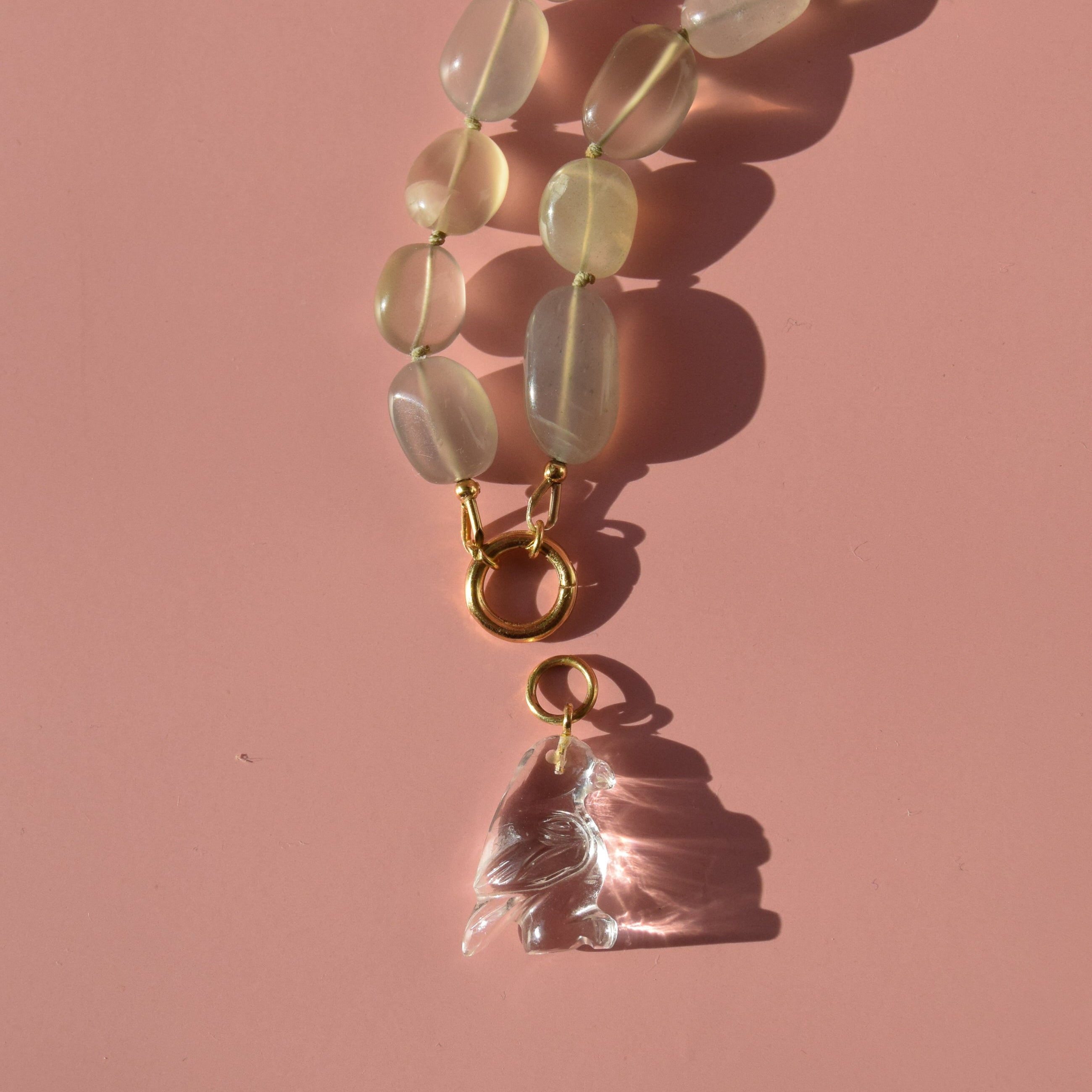 Strata — Moonstone Necklace