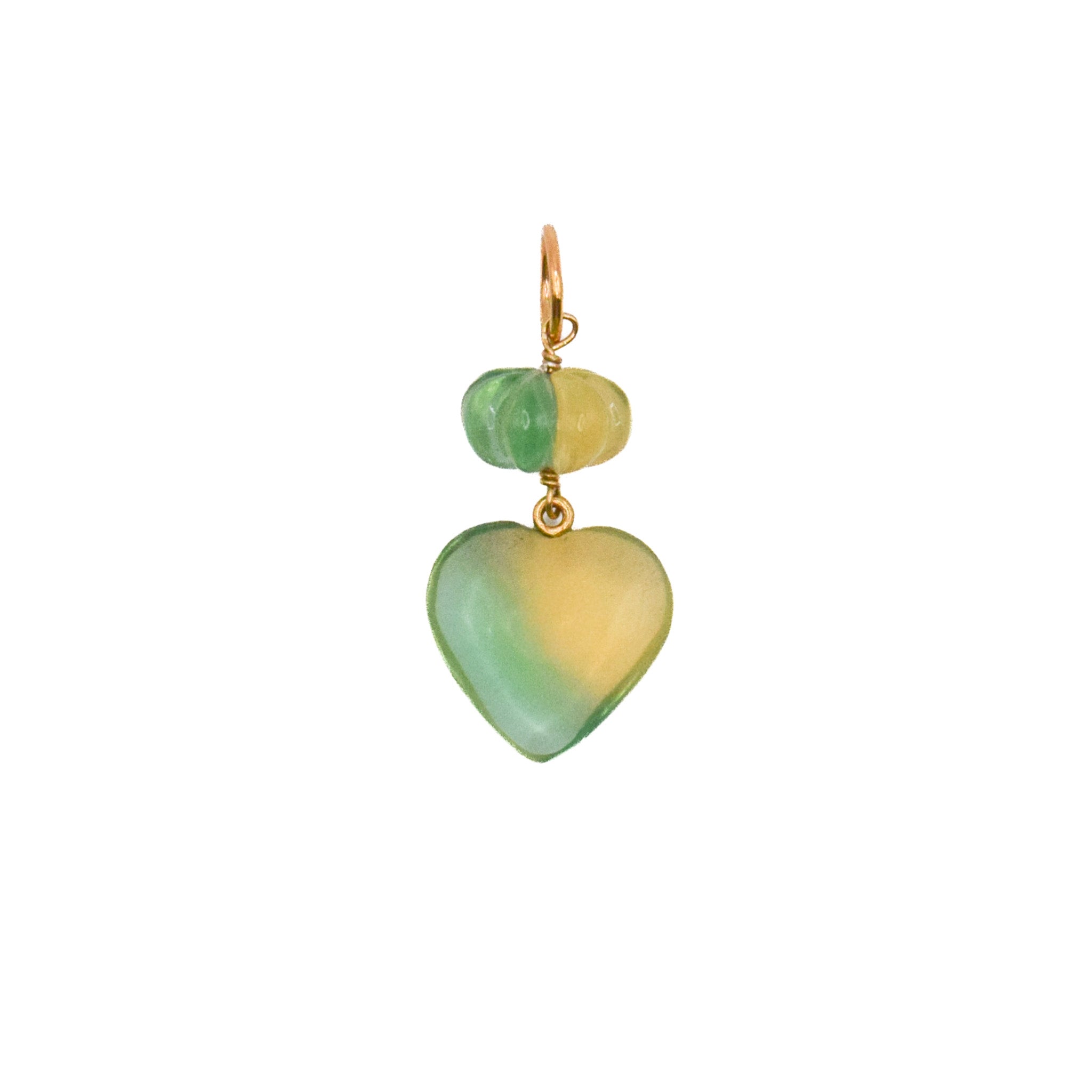 Stacked heart pendant